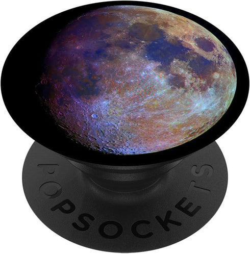 Moon PopSockets PopGrip: Swappable Grip for Phones & Tablets PopSockets Standard PopGrip......
