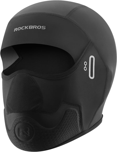 ROCKBROS Cooling Balaclava Mask Cycling Skull Cap Helmet Liner with Glasses Holes Ice Silk Breathable Cycling Cap Sweat Absorption Black...