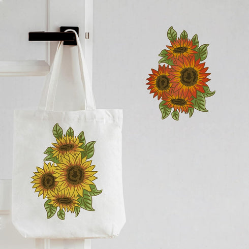 FINGERINSPIRE 6 Pcs Sunflower Stencils Drawing Painting Templates Sets Plastic Layered Sunflower Painting Stencils Sunflower Template Sets for Pai...