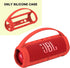 Silicone Cover Case for JBL Flip 6 Portable Bluetooth Speaker, Protective Carrying Case for JBL Flip 6 Speaker Accessories (Only Case) (Red Case)...