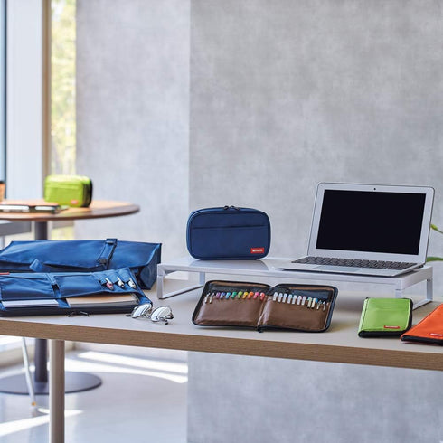 LIHIT LAB Laptop Sleeve with Storage Pockets (Bag-in-Bag), 10 x 13.8 Inches, Indigo (A7554-11N)...