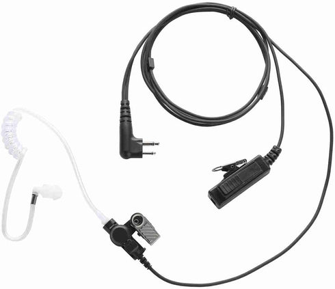 RDM2070D 2-Pin 2-wire Motorola Walkie Talkies Earpiece Surveillance Kit Compatible with CLS1410 CLS1110 CP200D GP300 GP2000 BPR40 Radio with Big P...