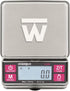 LUX Digital Mini Scale (1000g x 0.1g, Black/Red) - Digital Kitchen Scale - Digital Travel Scale - Portable Food Scale - Meal Prep Weight Scale - D...