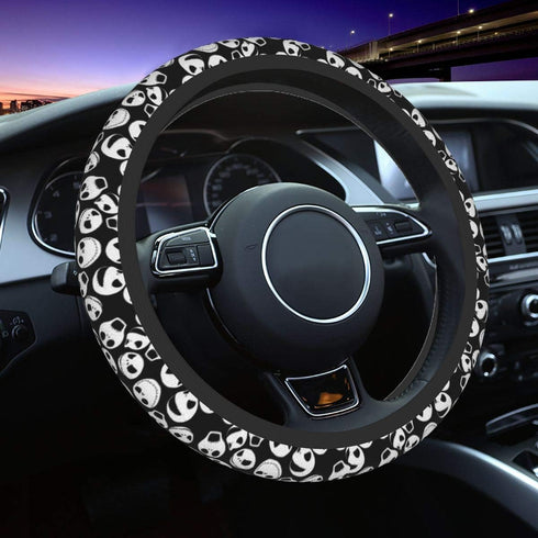 Jack Skellington Elastic Steering Wheel Cover, Made of Top Grade Neoprene, Durable, Anti Slip and Anti Abrasion...