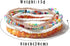 Handmade Stackable Beaded Bracelet Set for Women Boho Colorful Seed Beads Stretch Wristbands Bracelets...