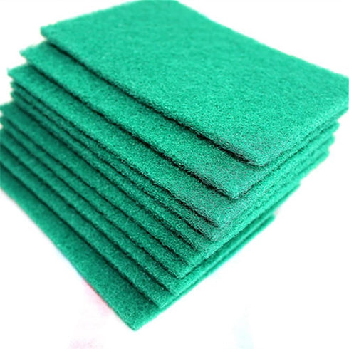 10 Pcs Scrub Dish Scrubber Pads Dish Cleaning Sponge Pad Heavy Duty Scour Pads Non Scratch Household Scrub Pads for Kitchen Pots Pans Grills...