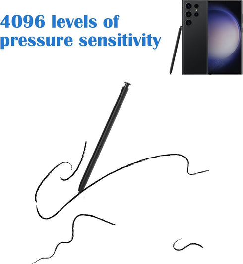 Galaxy S23 Ultra S Pen Replacement for Samsung Galaxy S23 Ultra Touch Pen Stylus Pen WithoutBluetooth,Eject Pin Includes(Black)...