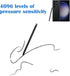 Galaxy S23 Ultra S Pen Replacement for Samsung Galaxy S23 Ultra Touch Pen Stylus Pen WithoutBluetooth,Eject Pin Includes(Black)...