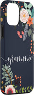 iPhone 15 Pro Max Grammie - Cute Floral Mother's Day Gifts for Grandma Case...