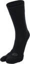Doctor's Choice Bunion Relief Crew Sock with Split Toe Separator and Soft Cushioning for Hallux Valgus, (Black, Large) Womens Shoe Size: 10-13...