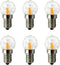 E14 2W LED Bulb Mini Globe Crystal Light (20W Equivalent) E14 Candle Base Chandeliers Light Glass Cob Decorative Light for Home Lighting Ceiling F...