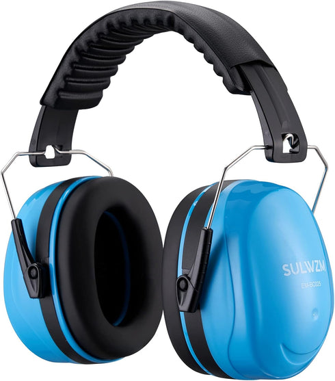 Hearing Protection Ear Muffs,NRR 28db Noise Cancelling for Shooting, Mowing, Construction,Blue...