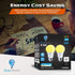 4-Pack BlueX A19 Amber Yellow LED Bug Light Bulb No Blue Light Outdoor 650 Lumens 120V E26 Medium Base LED 9.5 - Watt (60-watt Replacement) A19 Ou...