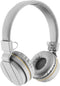 Black Diamond: Stereo Headphones with Mic - White...