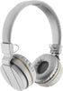 Black Diamond: Stereo Headphones with Mic - White...
