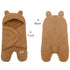 BlueSnail Newborn Receiving Blanket Baby Sleeping Wrap Swaddle(Brown)...