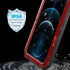 Marrkey for iPhone 12 Mini Case,Full Body Protective Cover Heavy Duty Shockproof Tough Armour Aluminum Alloy Metal Case with Silicone Built-in Scr...