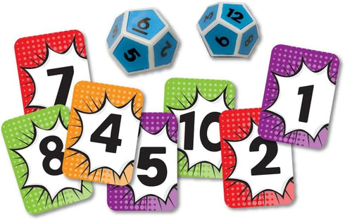 University Games, Scholastic Math Match Travel Dice Game, Mathematics Reinforcement Game for Kids, for 2 or More Players Ages 5 and Up...