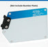 Bike Race Number Plate Mount Holder Cycling Number Mount Quick Release Racing Number Holder Mount for Round Tube Bars...