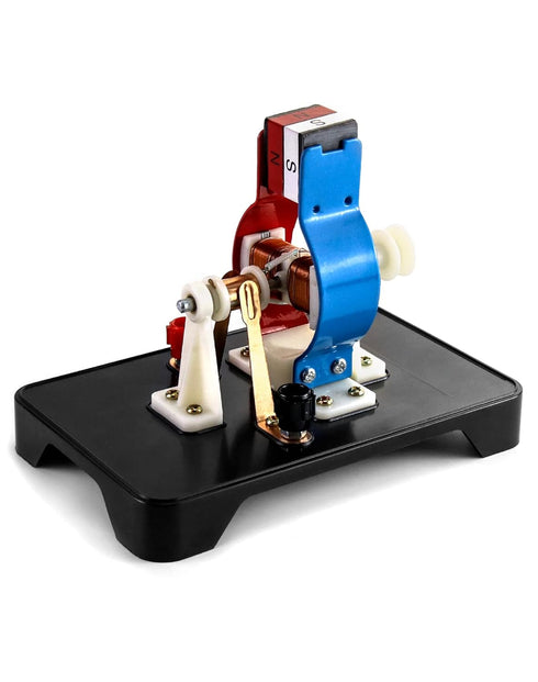 QWORK Electric Motor DC Motors Model, DIY Simple Project Assemble Kit DC 9V 12V for School Students Labs Physics Science Educational...