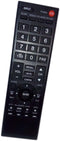 Replaced Remote Control Compatible for Toshiba 43L420U 19SL410U 22AV600UZ 32SL410UM 37E200U LED HDTV TV...