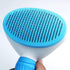 Dog Brush Cat Brush Grooming Comb,Self Cleaning Cat Dog Slicker Brushes with Smooth handle,Pet Grooming Tool with Cleaning Button for Cat Dog Shed...