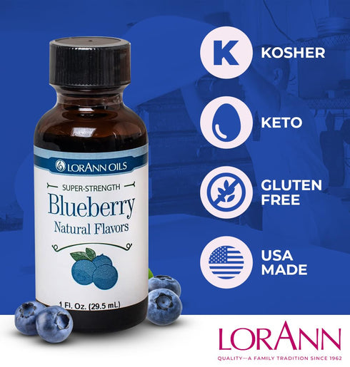 LorAnn Oils Super Strength Flavoring - Used For Candy Making, Flavoring Extracts, Baking, Hard Candy, and Flavor Oils - Bold, Natural Flavors 4X S...