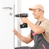 L-Shaped Security Reinforcement Striker Plates Stainless Steels Outswing Door Security Protector Door Latch Guard Extra Security Home Security Doo...