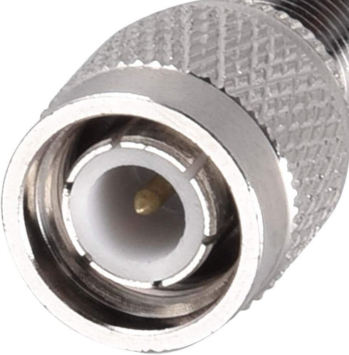 uxcell TNC Male to F Female Brass Connector RF Coaxial Coax Adapter 1pcs...