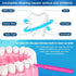 ewinever 100 Pieces Interdental Brush, Toothpicks Tooth Flossing Head Oral Dental Hygiene Brush,Braces Brush Teeth Cleaner Dental Floss Stick Toot...
