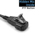 Earpiece Headset for Garmin Radio Rino 110 120 130 520HCX 530HCX 610 650 655T 700T 750 755T Walkie Talkie 2.5mm 1-pin FBI Style Covert Acoustic Tu...