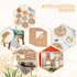 BENECREAT 8 Pack Self-Adhesive Cork Sheets 1mm Thick A4 Rectangle Insulation Cork Backing Sheets for Coaster, Wall Decoration, Wedding Party, DIY ...