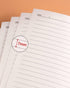 Gwybkq A5 Kraft Composition Notebooks College Ruled Bulk 8Pcs(5.5x8.3),Kraft Cover, Notebooks for High School, College, Office, Home, 60 Pages/30 ...