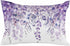 Purple Eucalyptus,Romantic Elegant Flower Leaves Herbs Outdoor Pillow Cover 12x20 Inch Cushion Sham Case, Waterproof Decorative Lumbar Throw Pillo...