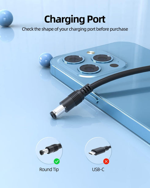 AC Charger Fit for Zoker A10 PRO, Zokerlife A11, Fykee P11 K-21B Pro, Ganiza V20 V25 Cordless Vacuum Cleaner 22.2V Battery Power Adapter Cord...