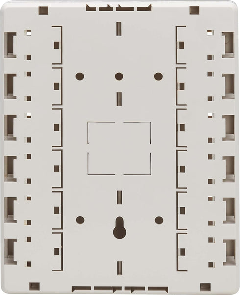 Tripp Lite 12-Port Surface-Mount Box for Keystone Jacks, Additional Breakout Pieces for Wide Compatibility, Mounting Screws Included, TAA Complian...