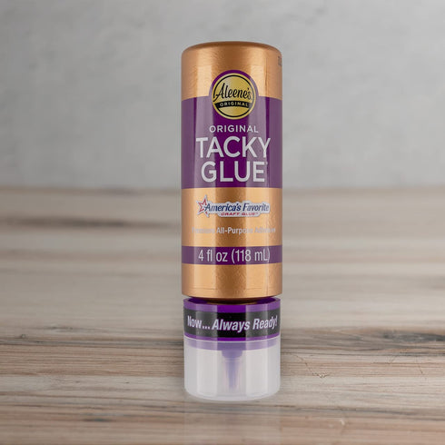 All Purpose Tacky Glue – Dries Clear– 4 OZ – Single...