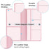 Premium Car Registration and Insurance Card Holder, Car Document Holder for Cards, Driver License & other Essential Documents (Pink)...