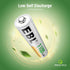 EBL Rechargeable AAA Batteries 1100mAh Ni-MH Triple A Batteries, Precharged Long Lasting AAA Battery - 8 Counts...