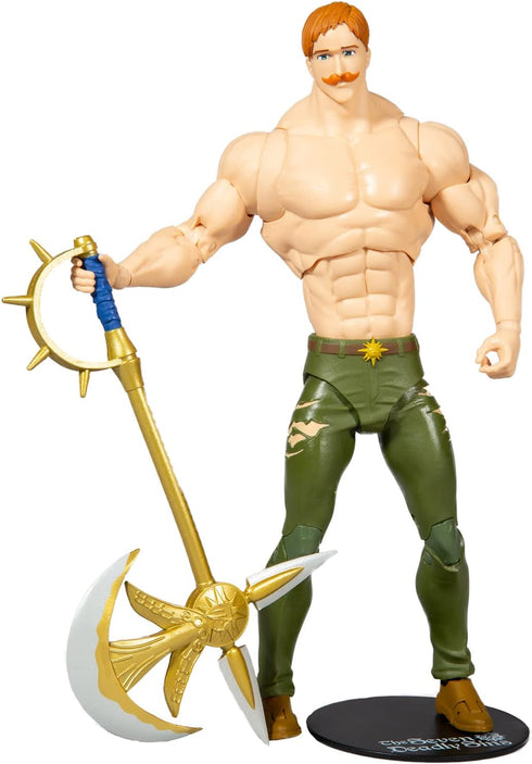 McFarlane Toys The Seven Deadly Sins Escandor 7" Action Figure with Accessories...