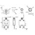 40 Amps Thermal Circuit Breaker, Thermal Overload Protector Push Button Manual Reset Circuit Breaker 32V DC 125/250V AC 40A 2 Pcs...