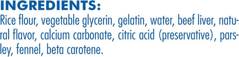 N-Bone FLOSSta Dual Action Dental Chews Beef Liver Flavor, 12-oz bag...