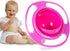 360 Spill Resistant Gyro Bowl with Lid?pink?...