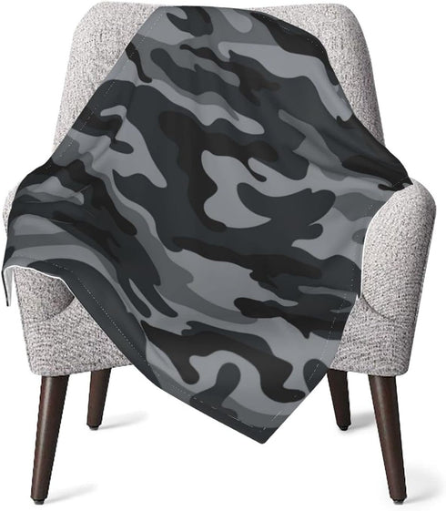 Military Camouflage Baby Blankets Soft Warm Fuzzy Plush Camo Bed Throw Blanket for Newborn Infant Toddler Girls Boys Kids, 30"X40"...