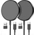 2 Pack Magnetic Wireless Charger for iPhone 15/15 Pro/15 Plus/15 Pro Max 15W Fast Magnetic Charger for iPhone 15/14/13/12 Series and AirPods 3/2/P...