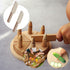 3 PCS Wooden Kids Knife Safe Toddler Knife Kids Cutting Knife Child Knife Kids Kitchen Tools for Cooking,Children's Safe knives,Cutting Veggies Fr...