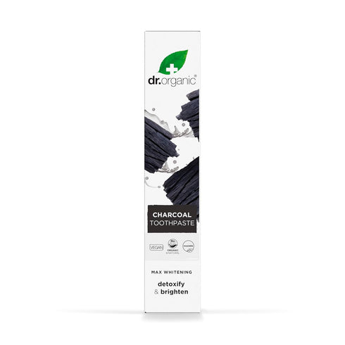 Dr Organic Extra Whitening Charcoal Toothpaste 100ml...