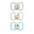 MAM Air Night & Day Baby Pacifier, for Sensitive Skin, Glows in The Dark, 3 Pack, 6-16 Months, Unisex...
