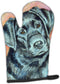 Caroline's Treasures 7177OVMT Black Labrador Oven Mitt Heat Resistant Thick Oven Mitt for Hot Pans and Oven, Kitchen Mitt Protect Hands, Cooking B...