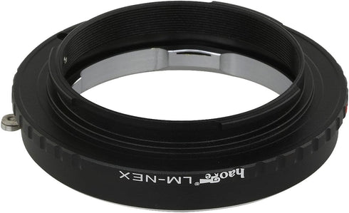 Haoge Lens Mount Adapter for Leica M LM VM ZM Mount Lens to Sony E Mount NEX Camera such as a3000 a3500 a5000 a5100 a6000 a6400 a6500 A7 A7R A7S A...